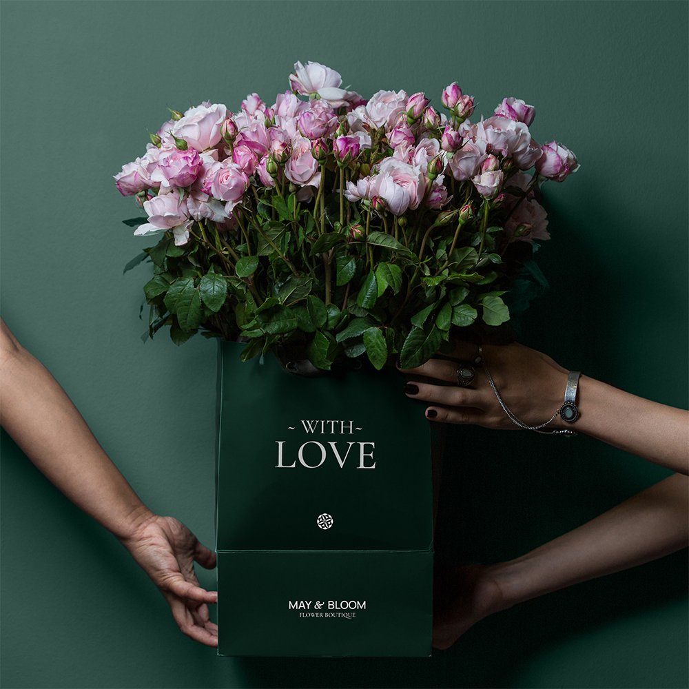 flower bouquet gift box for flower shop
