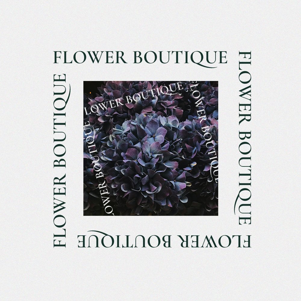 print flower shop