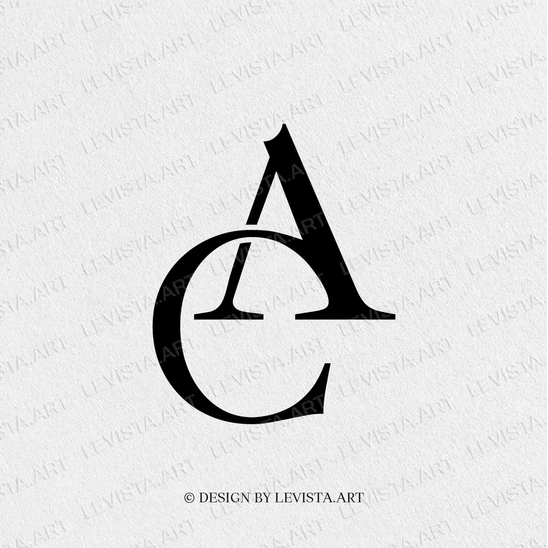 AC letter logo design for premium business branding, stationery and brand identity